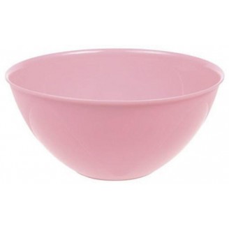 Салатник Bager пластиковый 2500мл, розовый