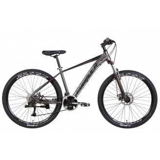 Велосипед AL FORMULA ZEPHYR 3.0 AM DD 27.5" 19" 2022 Темно-серебристый с черным (м)