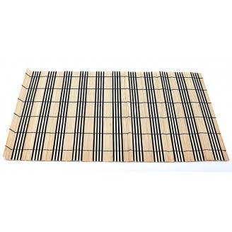 Бамбуковый коврик (салфетка) Bona Bamboo Mat-110, 30х45см, цветной