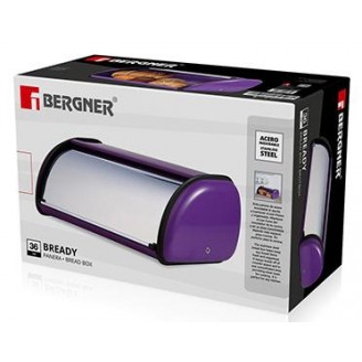 Хлебница Bergner Gilmer Purple 36х24х15см из нержавеющей стали