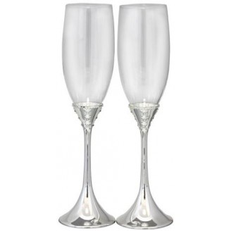 Набор фужеров для шампанского S&T Wedding Grace 220мл 2шт
