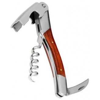 Нож-штопор барный Empire Corkscrew 2-х ступенчатый (штопор сомелье) 12.5см