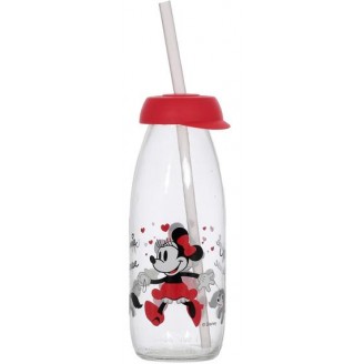Бутылка детская с трубочкой Herevin Disney Minnie Mouse 250мл