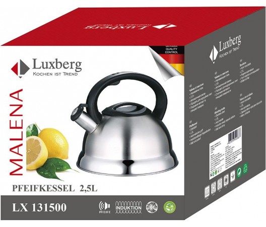 Чайник Luxberg Kettle 2.5л со свистком