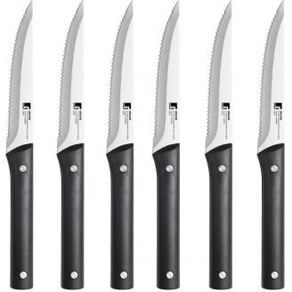 Набор стейковых ножей Bergner Flet Iron 6 предметов