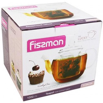 Заварочный чайник Fissman Lucky-9365 1л