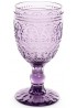 Набор бокалов для вина Bona Gothic Colored Siena Toscana 300мл 6шт пурпурное стекло