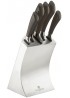 Набор ножей Berlinger Haus Carbon 5 предметов на подставке