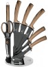 Набор ножей Berlinger Haus Ebony Maple 7 предметов на подставке