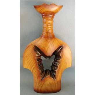 Ваза Bona Amphora Butterfly with copper 46 см