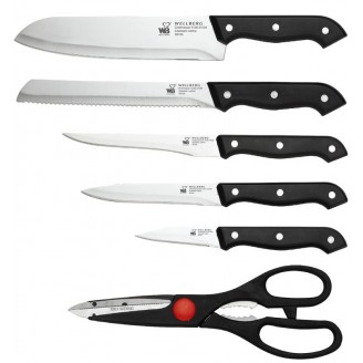 Набор ножей Wellberg Builefeld-80 7 предметов