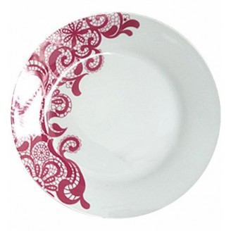 Набор 6 подставных тарелок S&T Кружево Ø26.6см, керамика
