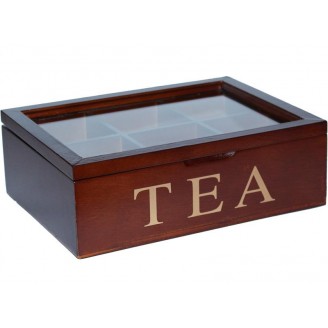 Коробка-шкатулка для чая Hauser TEA Box 6-ти секционная