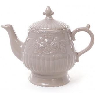 Заварочный чайник Bona Leeds Ceramics Розы 1.3л бежевый