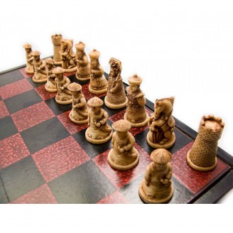 Шахматы антик (33х17,5х9,5 см)