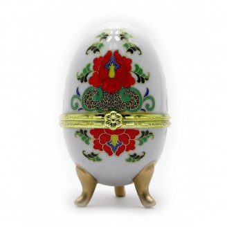 Шкатулка яйцо A (10х6х6 см)
