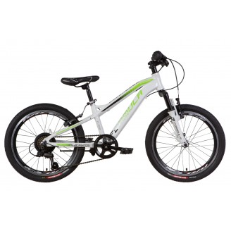 Велосипед FORMULA BLACKWOOD 20" 11.5" 2021 Бело-зеленый с серым