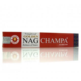 Golden Nag Champa Золотая Наг Чампа Vijayshree 15 гр. пыльцовые благовония