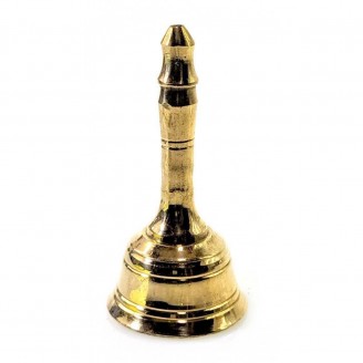 Колокольчик с ручкой бронза (d-4,h-7,5 см)