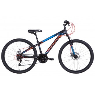 Велосипед DISCOVERY RIDER DD 26" 13" 2021 Черно-синий с красным (м)