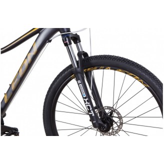 Велосипед AL LEON XC-LADY SE AM HYDRAULIC LOCK OUT DD 27.5" 16.5" 2022 Антрацитовый с золотым (м)