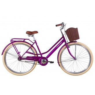 Велосипед DOROZHNIK COMFORT FEMALE 28" 19.5" 2021 Фиолетовый