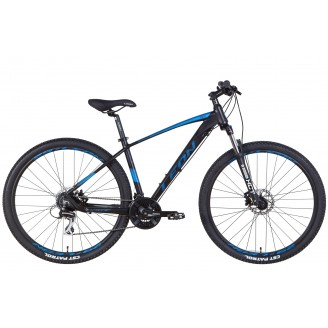 Велосипед AL LEON TN-80 SE AM HYDRAULIC LOCK OUT HDD 29" 17.5" 2022 Черно-синий (м)