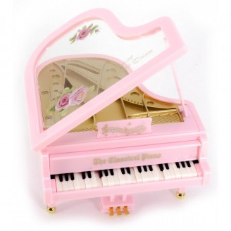 Рояль  с танцующими клавишами и музыкой заводной (11,5х11х7 см)