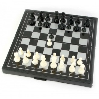 Шахматы, нарды, шашки магнитные 19,5х19х1,5 см