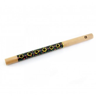 Флейта бамбуковая расписная (30,5х2х2 см)