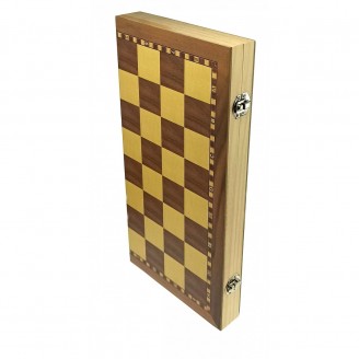 Шахматы деревянные магнитные 39х39х2 см