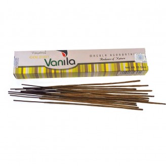 Golden Vanilla Ваниль Vijayshree 15 гр. масала благовоние