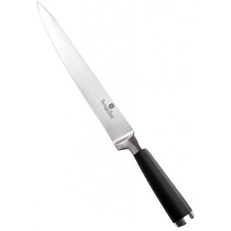 Нож для нарезки Berlinger Haus Black Silver 20см из нержавеющей стали, литой