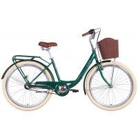 Велосипед DOROZHNIK LUX ПЛАНЕТ. 26" 17" 2021 Зеленый