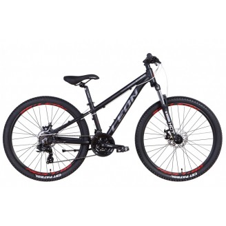 Велосипед AL LEON SUPER JUNIOR SE AM PRELOAD DD 26" 13" 2022 Черно-оранжевый с серым (м)