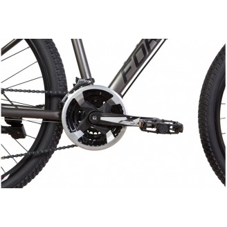 Велосипед AL FORMULA ZEPHYR 3.0 AM DD 29" 19" 2022 Темно-серебристый с черным (м)