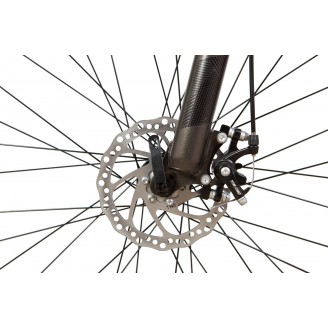 Велосипед AL FORMULA ZEPHYR 3.0 AM DD 26" 14" 2022 Темно-серебристый с черным (м)