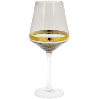 Набор 4 бокала Bona Deiphilia Etoile для красного вина 550мл, дымчатый серый