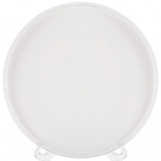 Тарелка десертная Bona White City, набор 2 тарелки Ø20см, белый фарфор