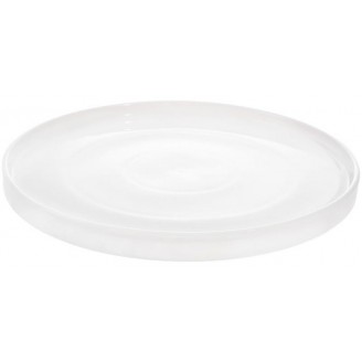 Тарелка обеденная Bona White City, набор 2 тарелки Ø25см, белый фарфор