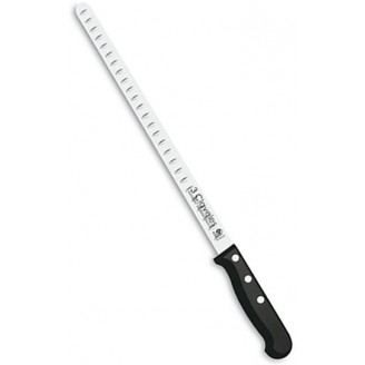 Нож для хамона Bergner San Ignacio Evo 29см, молибден-ванадиевая сталь, черный