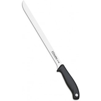 Нож для хамона Bergner San Ignacio Evo 25см, молибден-ванадиевая сталь, черный