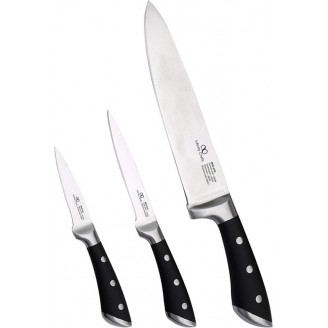 Набор 3 ножа Bergner Infinity Chefs Vita из нержавеющей стали