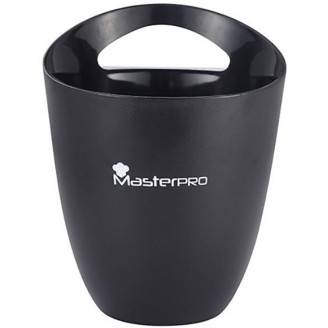 Ведро-охладитель для бутылок Bergner MasterPro Cru Oenology 3.5л, пластик черный