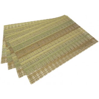 Набор 4 сервировочных коврика Fissman Cyprian-649 прямоугольные 45х30см, пвх