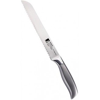Нож для хлеба Bergner Rossano 20см, нержавеющая сталь