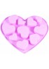 Форма для льда и конфет Fissman The Hearts силиконовая 17.8х14см, 9 ячеек